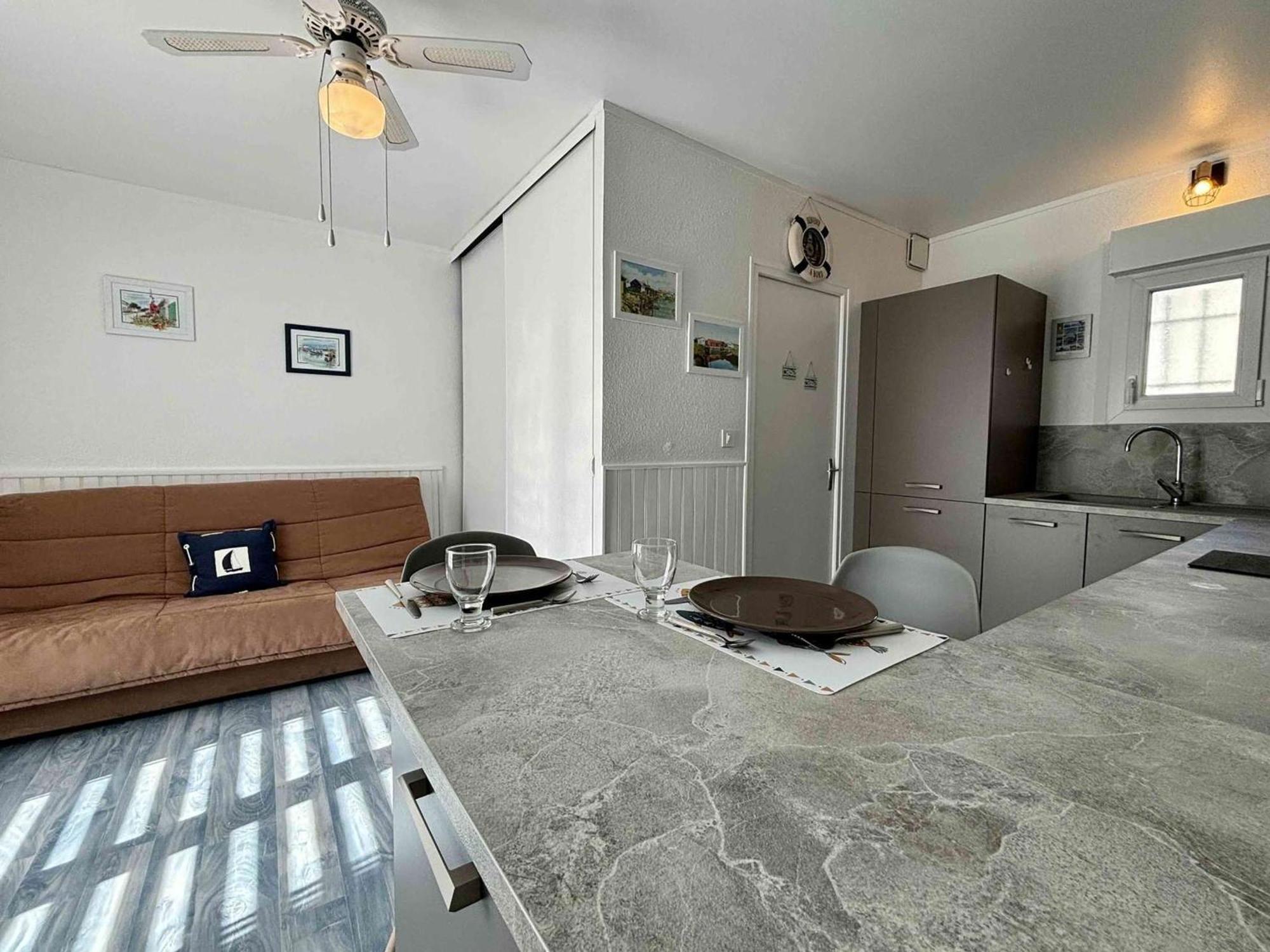 Studio Charmant A La Cotiniere Proche Plages Et Commerces, Terrasse Privee, Parking Inclus - Fr-1-246A-291 Saint-Pierre-d'Oleron Dış mekan fotoğraf